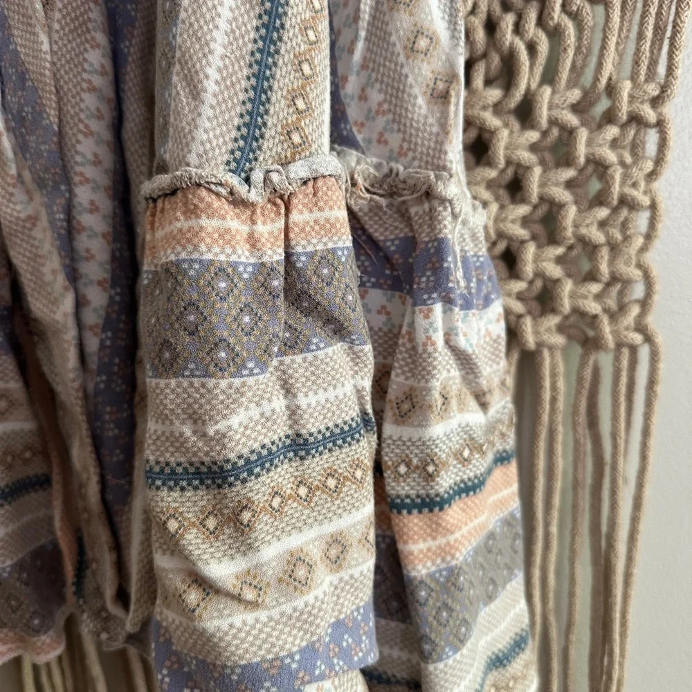 Millibon USA Sz S Aztec Color Sundress Or Tunic - Picture 2 of 5